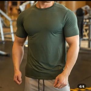 Men's Gym Workout Training Muscle Sport Fitness Active Short SleeveTee T…
